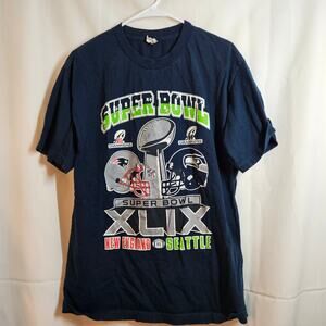 Super Bowl XLIX New England Patriot vs. Seattle Seahawks size Large